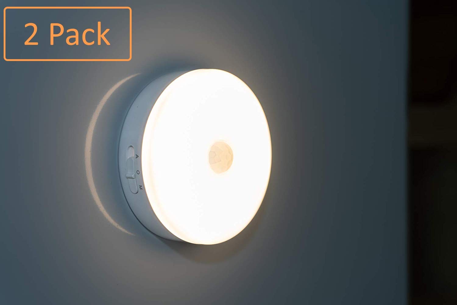 2pack Automatic Under Cabinet Lights Showcase Lighting Bathroom