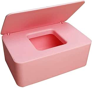 ZIJIAGE Caja De Caja De Toallitas Húmedas, Caja De Pañuelos De Plástico
