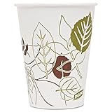 Dixie 9PPATH Pathways Poly Paper Cold Cup, 9oz (Case of 24 Sleeves, 100 cups per sleeve)