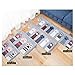 Huluwa Door Mat, Cute Cartoon Floor Mat Entry Carpet, Bathroom Absorbent Mat, Bedroom Area Rug Entrance Mat, Cat Palm, 23.6