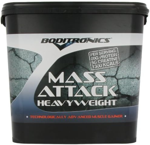 Boditronics Mass Attack Heavyweight Vanilla Powder 6kg by Boditronics