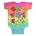 Liquid Blue unisex baby Grateful Dead Spiral Dancing Bears Onesie T Shirt, Tie/Dye, 12-18 Months US
