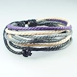 Rainbow Purple Green Black Reggae Marley Rasta Friendship Man Hemp Cuff Wrist Tribal Surfer Multi Strand Wrap Braided Knit Unisex Mens Bracelet