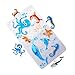 WARRAH Anti-Slip Bath Mats for Tub for Kids,Non-Slip Baby Shower Mats,Antibacterial, BPA, Latex, Phthalate Free,Machine Washable Kids Bathtub Mats,27.5