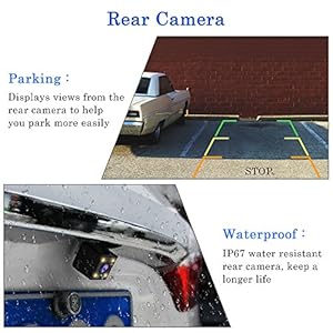 【2022 Nuova Versione】 CHORTAU Telecamera per Auto da 4,8 pollici Touchscreen Full HD 1080P Grandangolare, Telecamera… - immagine 5