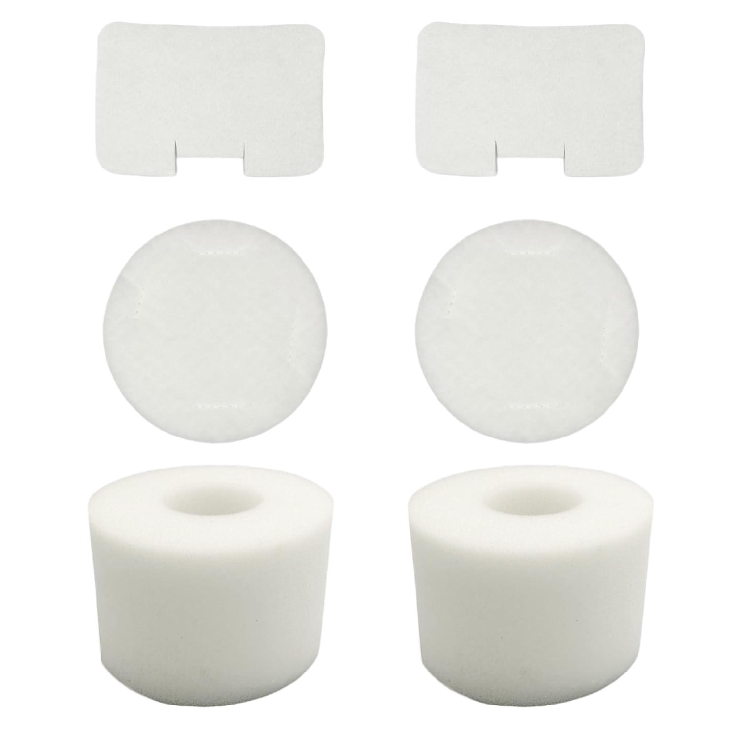 Photo 1 of Filter Replacements Compatible with Shark NV42, NV4226, NV46, NV44, NV36, UV402, UV410 Navigator Deluxe Upright Vacuum, 2-Sets Foam & Felt & Post Motor, Replace Part # XFF36