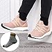 Gel Arch Supports for Plantar Fasciitis, Flat Feet, Fallen Arches, 2 Pairs of Soft Silicone Clear Reusable Arch Sleeves Wrap with Padded Cushions M5-8.5 / W6-9.5 - Small