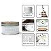 Scented Candles – Uplift (Lavender), Balance (Lemongrass), Focus (Sandalwood) – Natural Soy Wax Aromatherapy 8 oz Candles, 3-Pack, Made in USAthumb 4