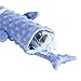 ZippyPaws - Bottle Crusherz, No Stuffing Dog Toy with Reusable Squeaker - Use Empty Water Bottles for Crunchy Chew Toys (Whale)