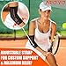 APOYO Elbow Brace for Tendonitis and Tennis Elbow, Compression Sleeve for Arthritis, Workouts, Reduce Joint Pain During Fitness Activity (Large)