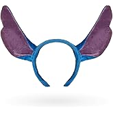MKPEMEBR Blue Ears Headband, Birthday Party Costume and Hair Accessories for Adult