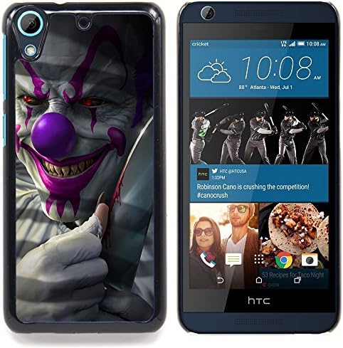 - Clown Evil Smile Devil Red Eyes Creepy - Slim Guard Armor Phone Case- For HTC Desire 626 &amp; 626s Devil Case