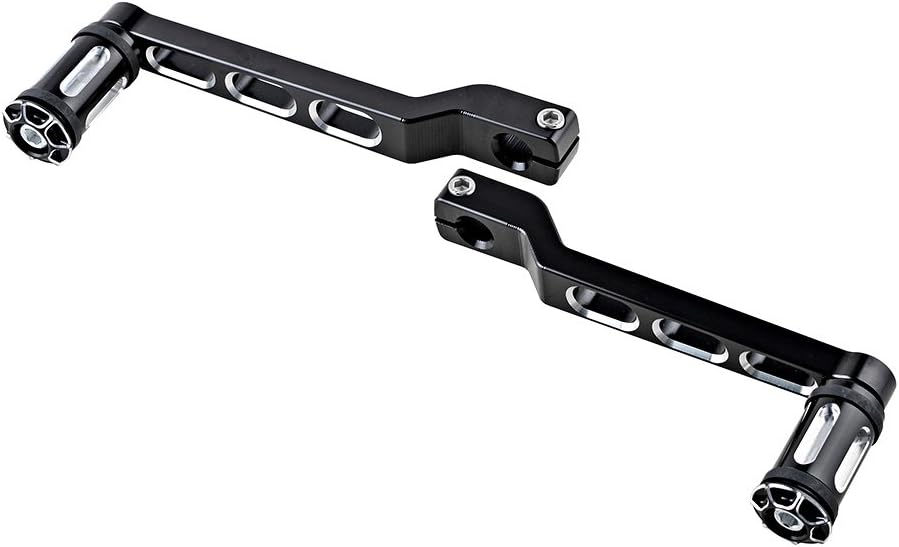 Heel Toe Shift Levers and Shifter Pegs Compatible with Harley Fatboy