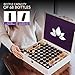 Essential Oil Wooden Box - Oils Storage Case Holds 68 Bottles & Roller Balls. Natural Pine Wood. Large Organizer Best for Keeping Your Oils Safe. Includes Padding and EO Labels