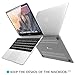 i-Blason Apple New Macbook Case, Retina Display 12 '' Inch Laptop Computer [2015 Release] Hard Shell Protective Case, Matte Finish (Frost Clear)