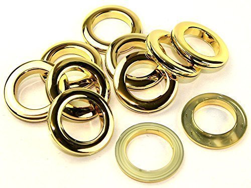 42Mm Plastic Eyelets Grommets With Washers For Curtains, Drapes Or Tarpaulins