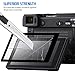 Screen Protectors Compatible Sony A6500 ILCE-6500 ILCE-6500KIT, AFUNTA 2 Packs Anti-Scratch Tempered Glass Protective Films Compatible DSLR Digital Premium E-Mount APS-C Camera α6500