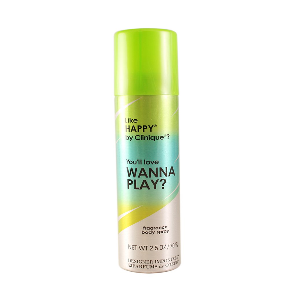 wanna play body spray