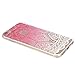 iPhone 6 Case, iPhone 6s Case,JAHOLAN TPU Silicone Gel Soft Clear Case Cover for Iphone 6 6S - Pink White Tribal Henna