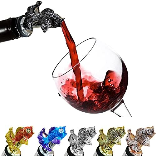 CORCHO Fish Wine Pourer, Animal Wine Pourer, Animal Wine Aerator