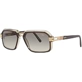 Cazal 6004/3 016 Sunglasses Men's Olive Transparent/Brown Gradient 56mm
