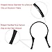 Neewer Black Ridged Interior Camera Lens Filter Wrench Kit (4 Pieces) for Filters 48-58mm, 62-77mm in Diameter