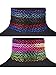 Mudder 12 Pieces Tattoo Choker Necklace Stretch Gothic Tattoo Henna Elastic Choker Necklace Set (Multicolor)