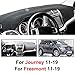 XUKEY Dash Cover Dashmat Dashboard Cover Dash Mat for Dodge Journey Fiat Freemont 2011-2020