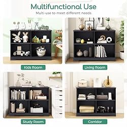 Airdown Bookcase with Open Adjustable