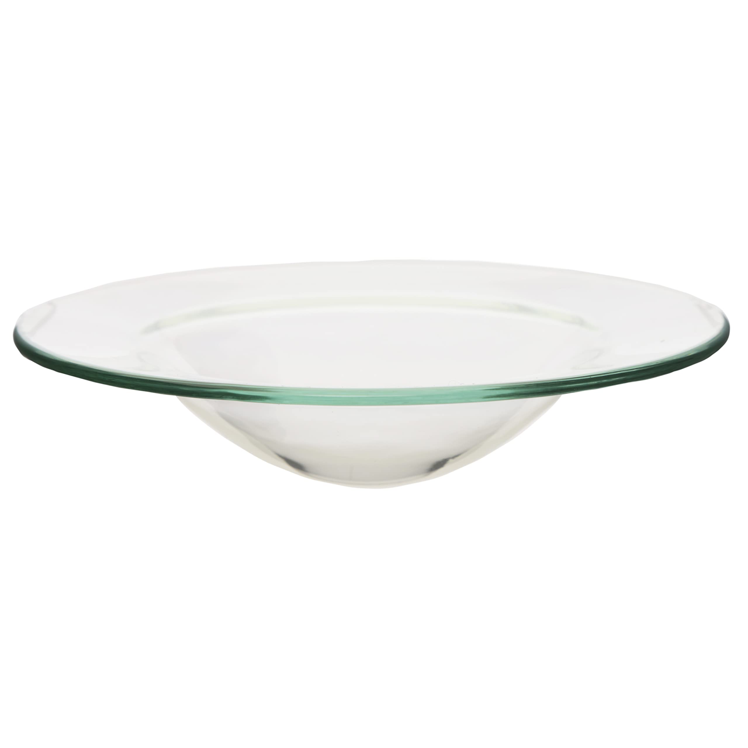 Puckator Glass Oil Burner Dish -Glass -Living Room Accessories - Wax Liquidizer - Oil Burners For Essential Oils - Wax Burners - Scents Melter - Wax Melt Holder - Room Fragrance - 1 Piece