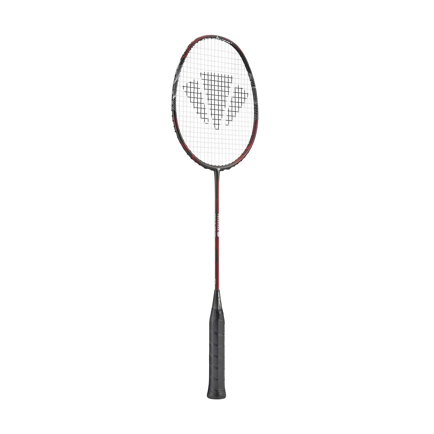 Carlton Velocitex V300 Badminton Racket, Dark Red/Black (Matt)