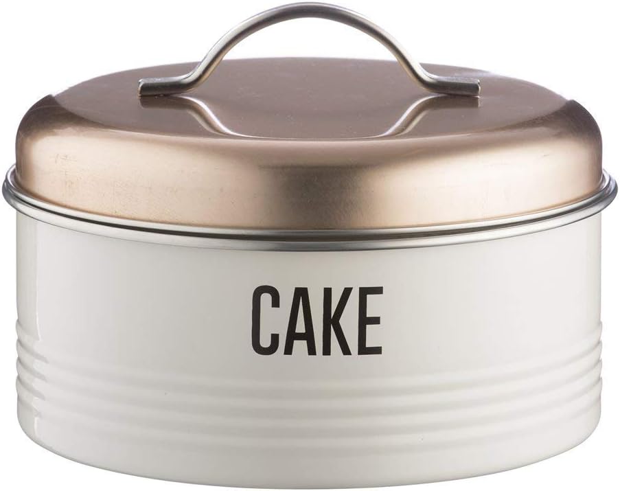 Typhoon Vintage Boîte de Rangement à gâteaux Rond en cuivre, en métal, 21.5 cm Amazon.fr