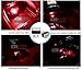 ICBEAMER 1pc Red LED Universal USB Interface Plug-in Miniature Night Light Auto Interior Trunk Ambient Atmosphere