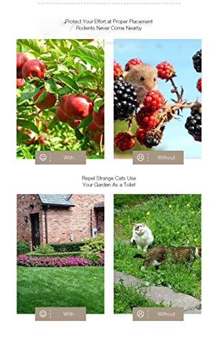 Fheaven Solar Power Pest Animal Repeller Repellent Garden Animal Bird Cat Pest Dog Booster - Thumbnail 3