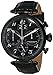 Akribos XXIV Men's AK628BLK Chronograph Quartz Movement Watch with Black Dial and Black Stainless Steel Strap