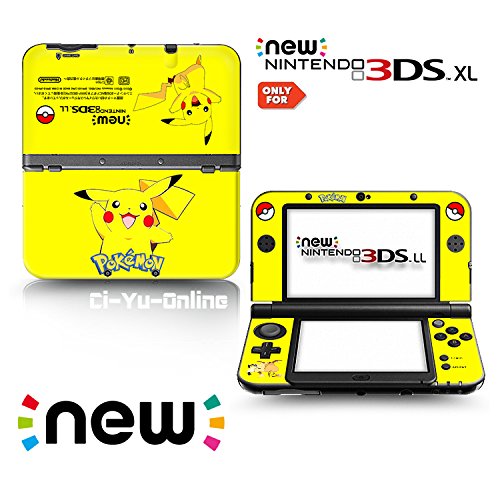 Buy VINYL SKIN [new 3DS XL] Pokemon 5 Pikachu Yellow