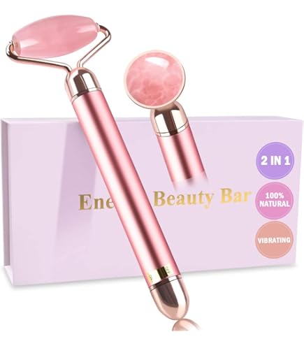 Finishing Touch Flawless Contour Vibrating Facial Roller & Massager, Rose  Quartz : Amazon.com.mx: Belleza