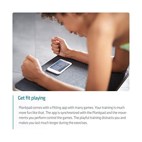 Plankpad-Balance-Board-Bodyweight-Fitness-Trainer-with-Training-App-for-iOS-Android-Interactive-Plank-Abs-Trainer-with-walnut-as-seen-on-German-Shark-Tank- Plankpad PRO - Interactive Balance Board for Full Body Training, Abdominal Muscle Plank-Trainer with App incl. Games…