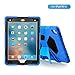 iPad Air 2 Case, iPad Kids Case, Aceguarder Shockproof Scratchproof Drop Resistance Super Protection Cover Case iPad Air 2 Tablet (Blue-Black)