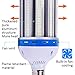 200W LED Corn Light Bulb E39 Mogul Base, 5000K Daylight 26000LM, 1000-1200Watt CFL HPS Metal Halide Equivalent, Outdoor Large Area Lamp Replacement for Street, Garage, Warehouse High Bay Cob Lighting