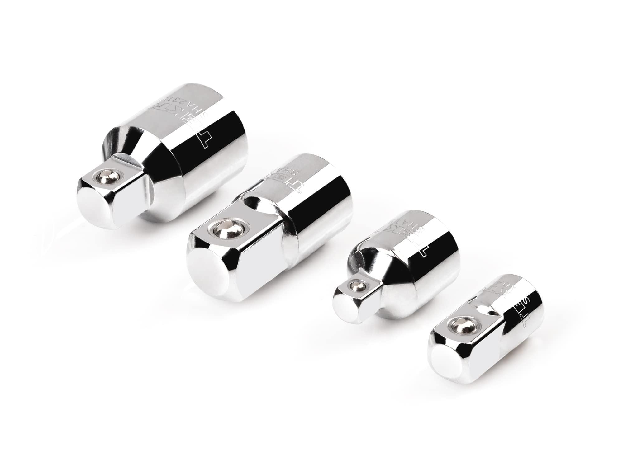 TEKTON 1/4, 3/8, 1/2 Inch Drive Adapter/Reducer Set (4-Piece) | SHA99017