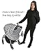 Baby Car Seat Cover Nursing Cover Breastfeeding Cover Scarf Baby Infant Multi use-Stroller Canopy, Shopping Cart, Swaddle, Hi-Chair. Soft Breathable Washable Boy Girl(Black Chevron)