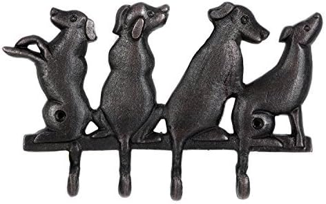 DEI Dog Wall Rack, 9"x5.5", Multicolored