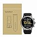 Lamshaw Classic Silicone Replacement Band for Fossil Q Explorist Smartwatch (Black)