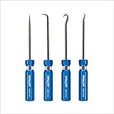 Channellock HP-4A 4 Piece Hook and Pick Set with Durable Acetate Handles | Useful as Gunsmith Tools and for Removing Small Fu