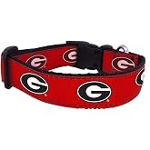 NCAA Georgia Bulldogs Dog Collar (Team Color, Small)