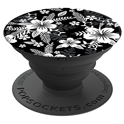 PopSockets: Collapsible Grip & Stand for Phones and Tablets - Hawaiian Black