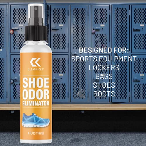 CleanKicks Odor Eliminator Spray, Deodorizes & Removes Bad Smells
