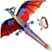 HENGDA KITE-Classical Dragon Kite 55inch x 47inch Single Line With Tail