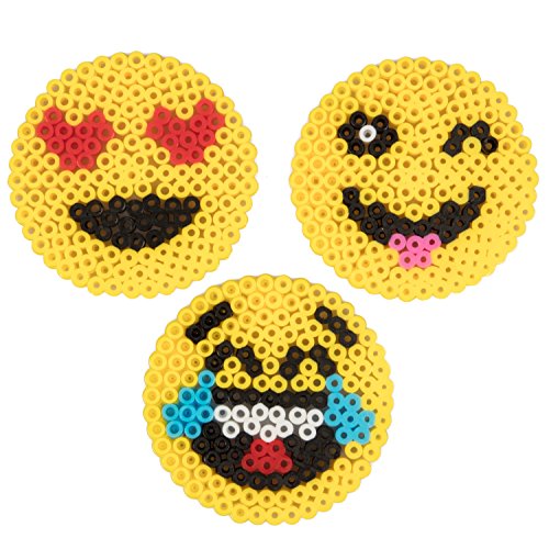Emoji Smiley Face Fuse Beads 6 Different Emojis 3600pcs Beads (6